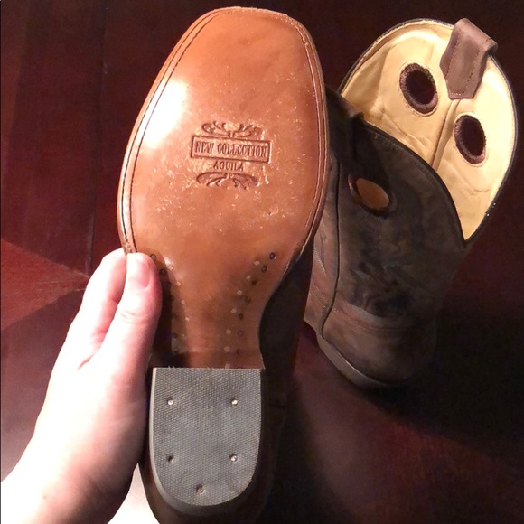 Leather Cowboy boot - Picture 6 of 8